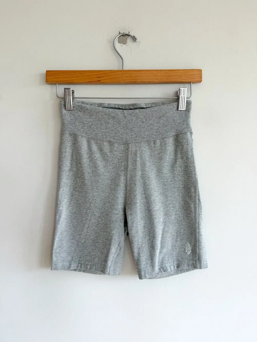 FP Movement Hot Shot Pull On High Rise Shorts Gray S